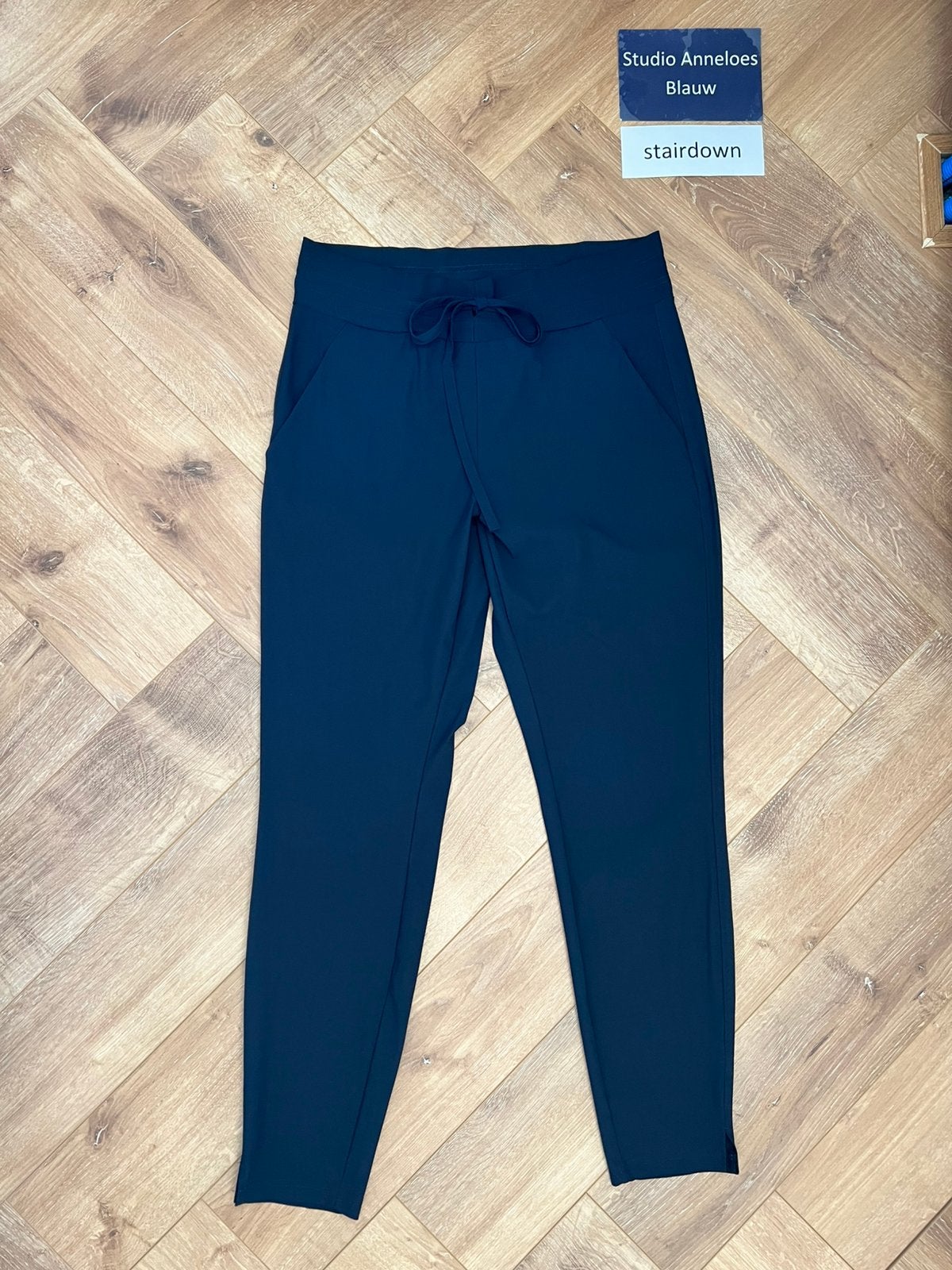Studio anneloes stairdown XL donkerblauw travelstof, Blauw, Maat 46/48 (XL) of groter, Ophalen of Verzenden, Zo goed als nieuw