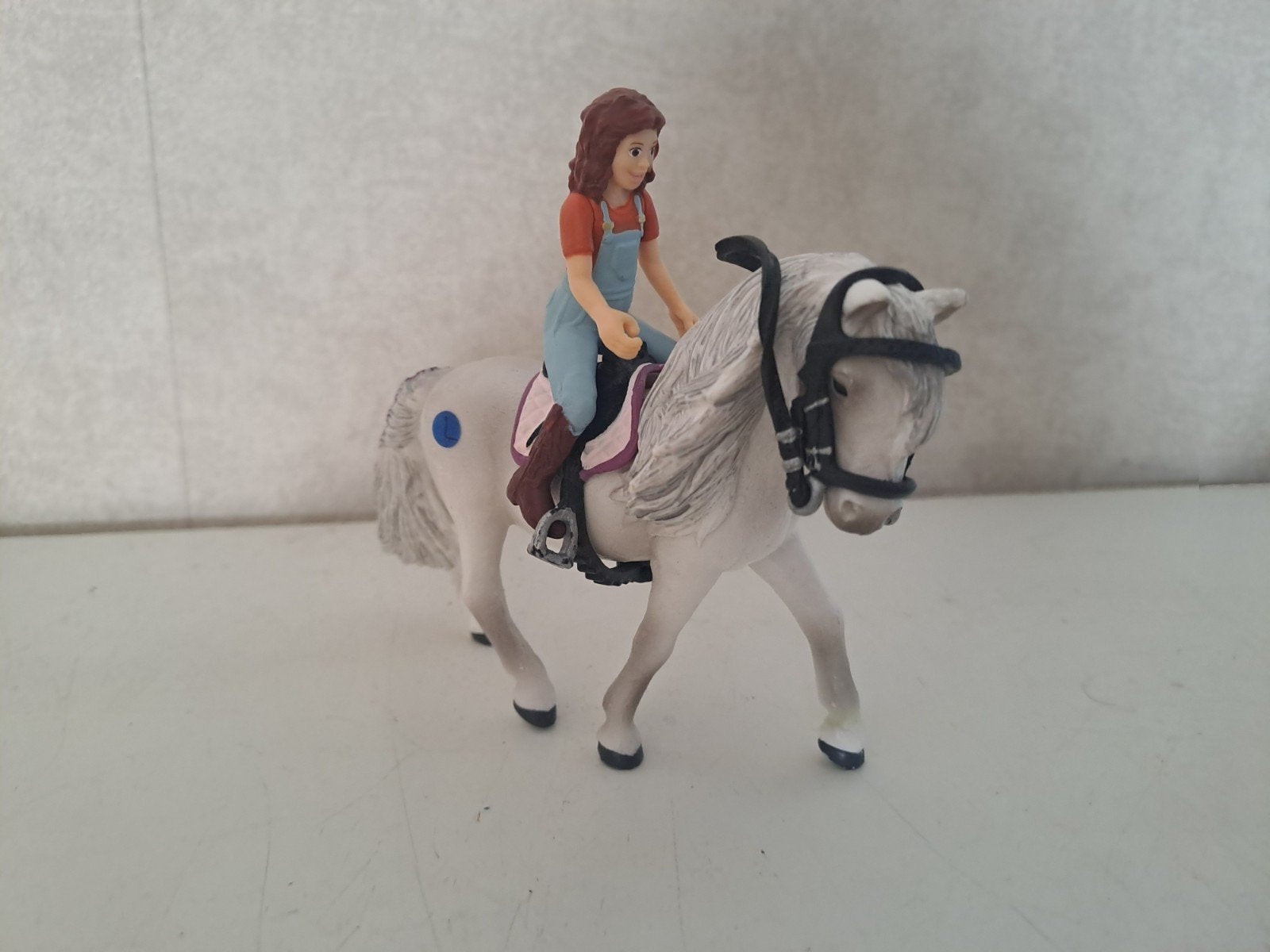 Schleich Meisje met IJslander Paard - Zo goed als nieuw, Ophalen of Verzenden, Zo goed als nieuw