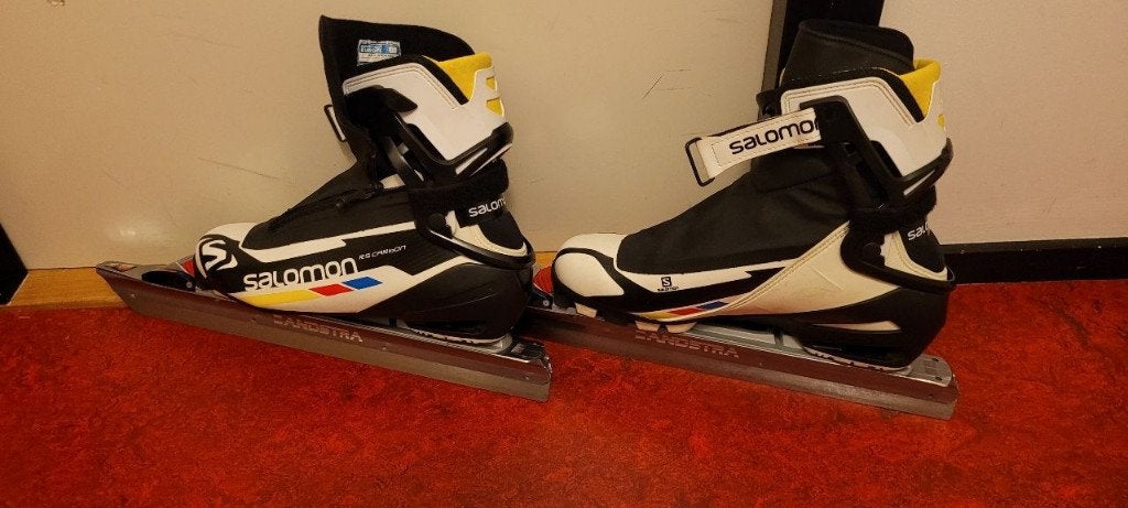 Kluunschaatsen te koop, Klapschaats, Gebruikt, Noren, Ophalen