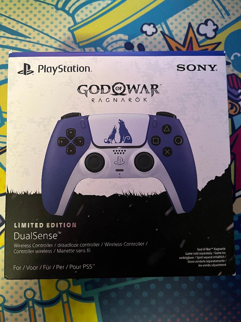 God of War Ragnarok PS5 Controller, 1 speler, Ophalen of Verzenden, Zo goed als nieuw, Vanaf 3 jaar