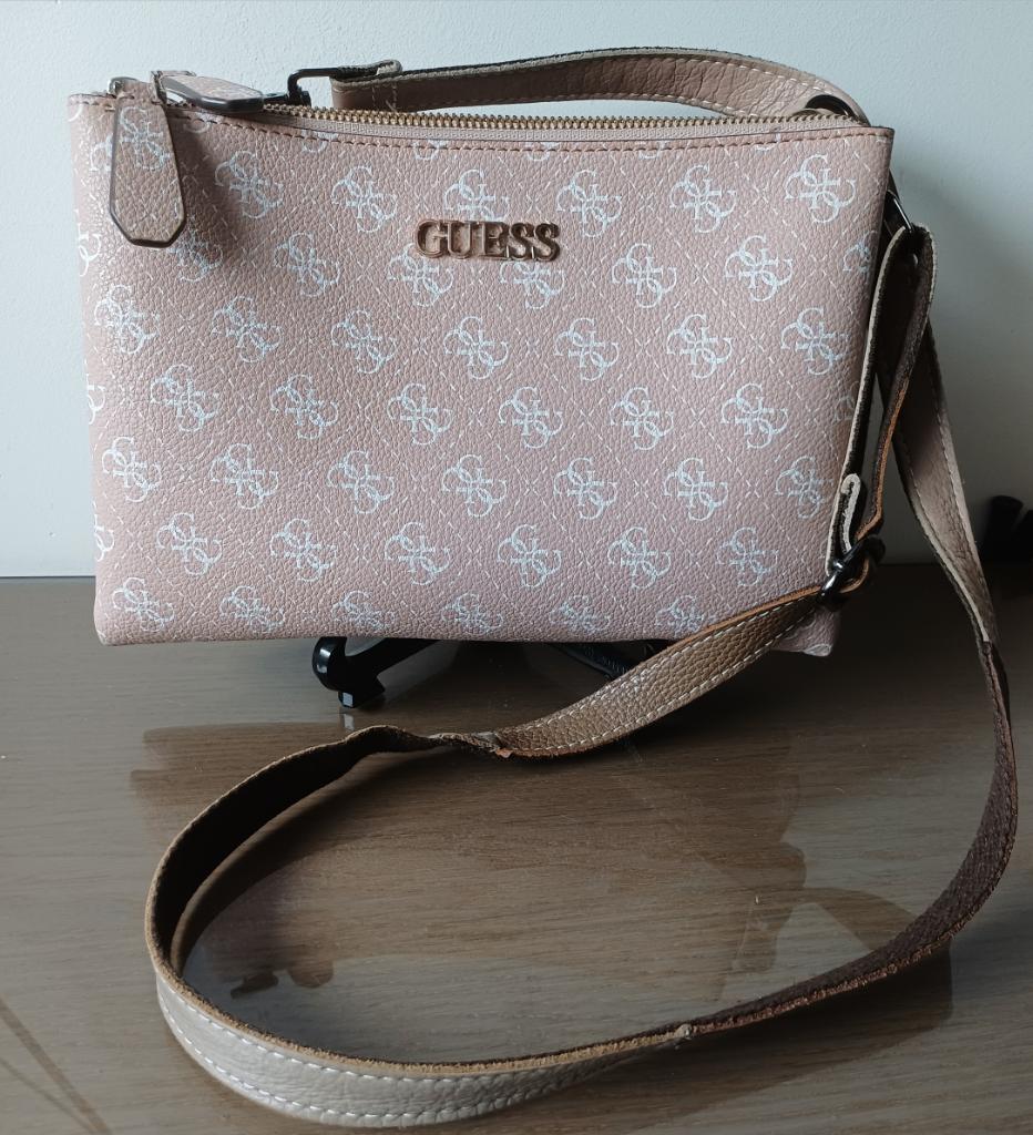 Guess dames schoudertas, Verzenden, Gebruikt, Bruin