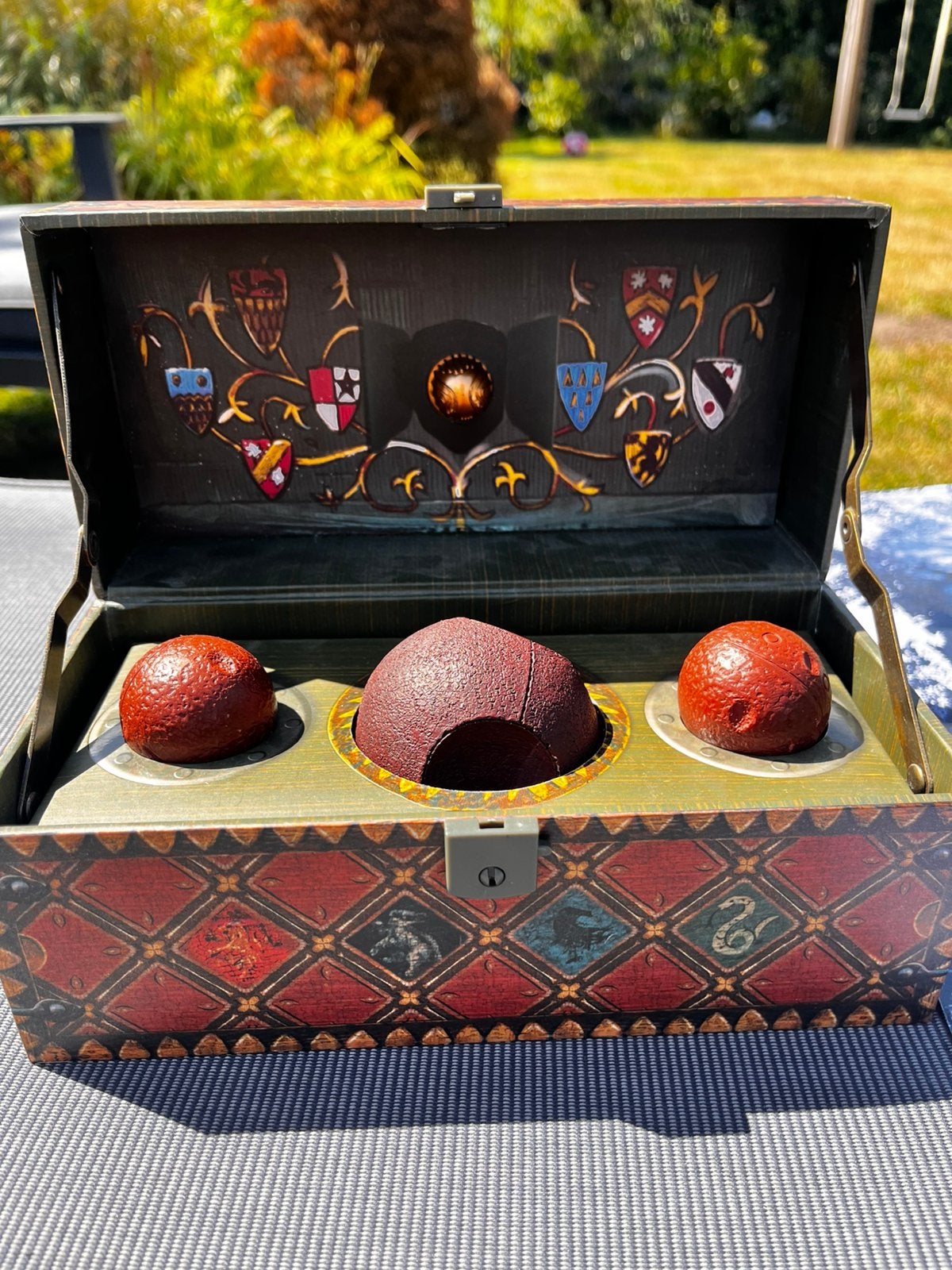 Harry Potter Quidditch collectible set met poster, Verzamelen, Ophalen