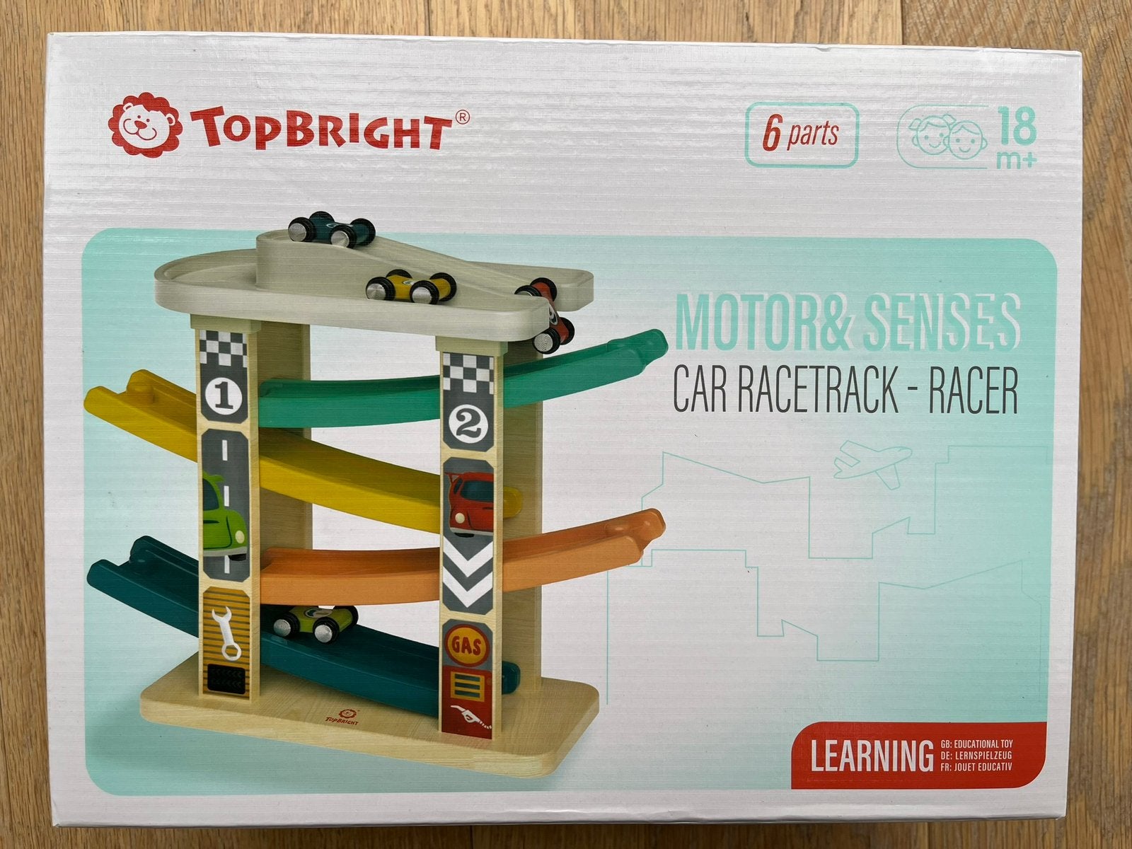 Car race track Top Bright NIEUW in doos!, Kinderen en Baby's, Speelgoed | Speelgoedvoertuigen, Ophalen of Verzenden, Nieuw