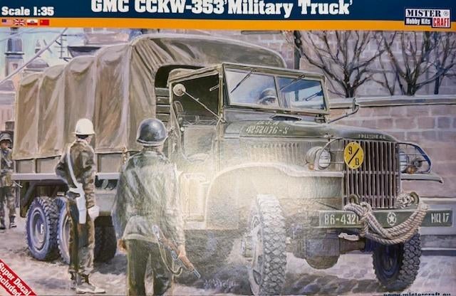Coelianmodels, Mister Kit G98, GMC CCKW-353, 1/35, € 39,99, Overige merken, Tank, 1:32 tot 1:50, Nieuw