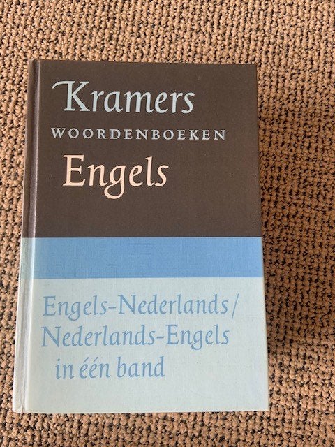 woordenboek nederlands - engels, Ophalen, Zo goed als nieuw, Kramers, Overige uitgevers