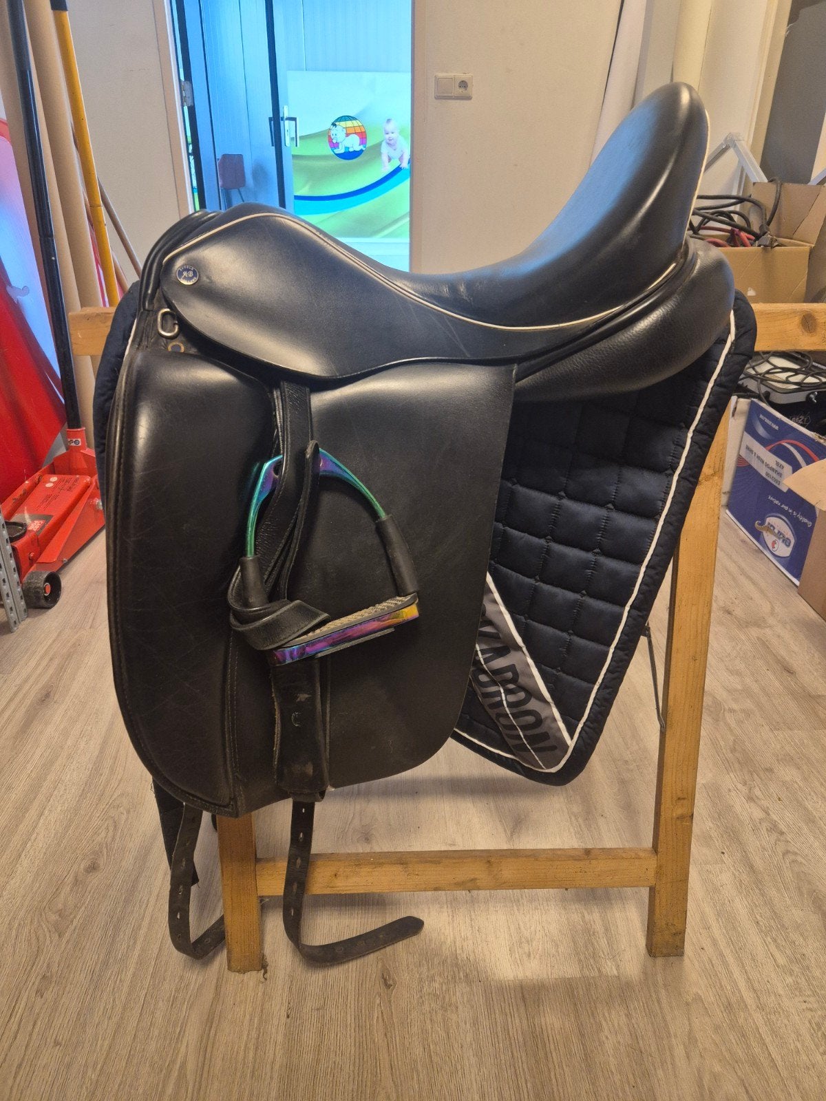 Te koop Arno Brandt dressuurzadel, Gebruikt, Dressuur, Overige merken, Diepe zit