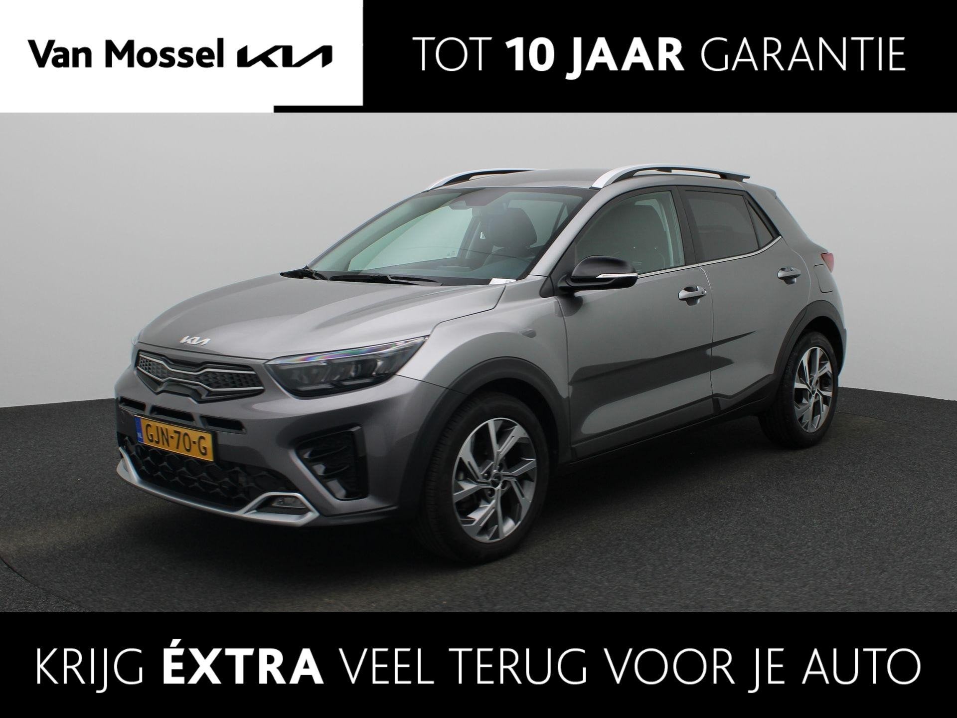 Kia Stonic 1.0 T-GDi MHEV GT-Line | LM Velgen | Navi | Camer, Auto's, Kia, 12 maanden, Euro 6, Leder en Stof, Origineel Nederlands