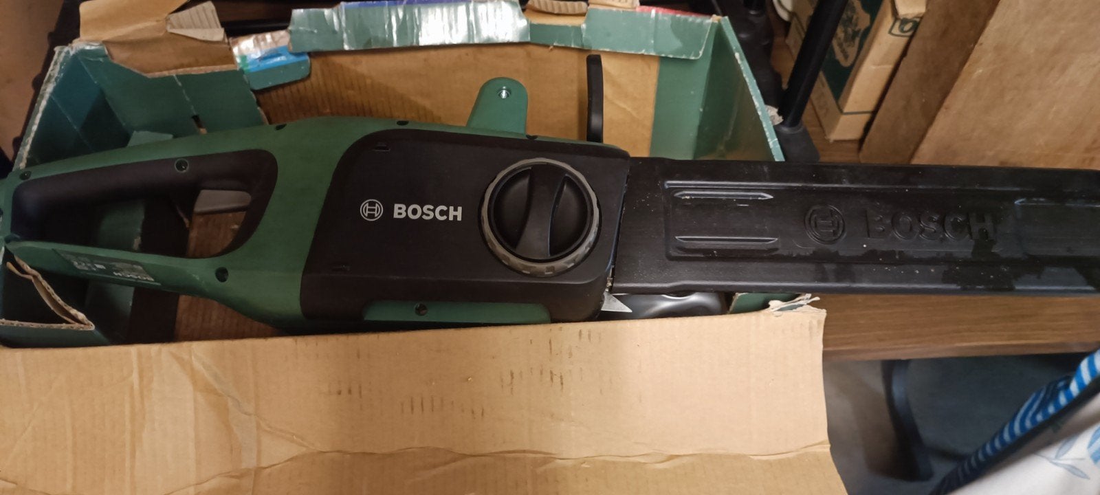 Bosch kettingzaag, Tuin en Terras, Ophalen of Verzenden, Gebruikt, Elektrisch