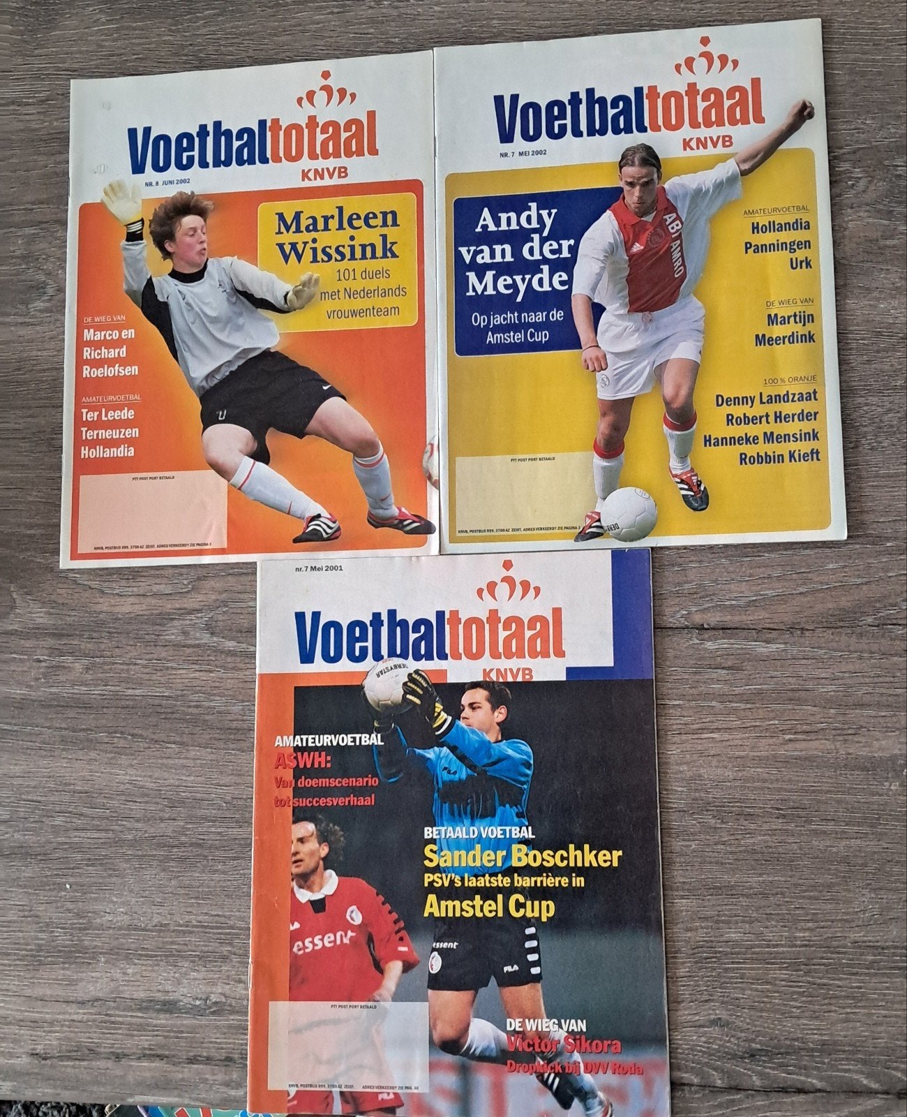Voetbaltotaal KNVB Magazines - 3 Stuks, Verzamelen, Ophalen of Verzenden