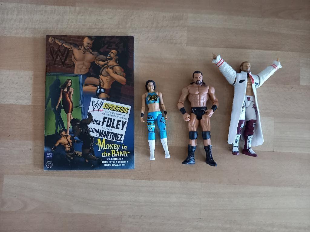 WWE figure + strip, Ophalen of Verzenden, Zo goed als nieuw