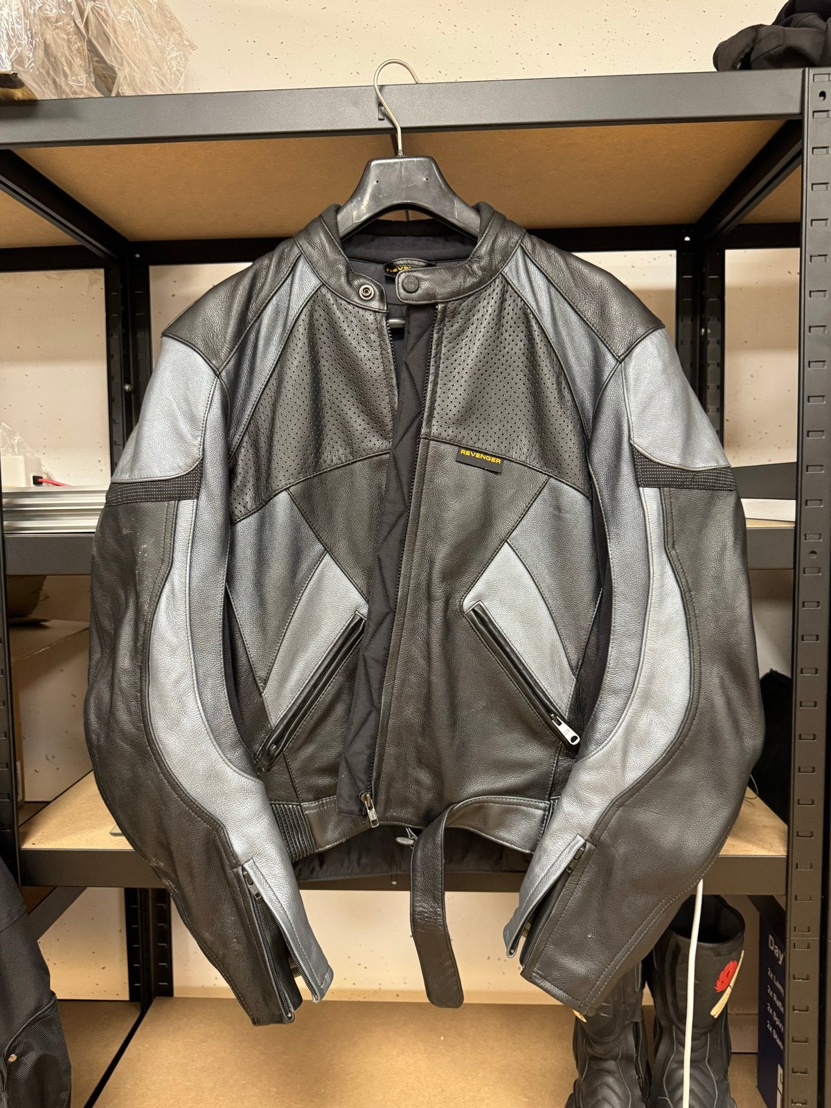 Motojas, Motoren, Kleding | Motorkleding, Ophalen of Verzenden, Tweedehands, Jas | leer