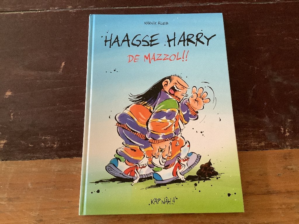 Haagse Harry De Mazzol !! Marnix Rueb  Afscheidsalbum, Boeken, Stripboeken, Eén stripboek, Ophalen of Verzenden, Zo goed als nieuw