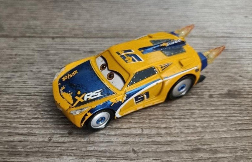 🚙metalen cars rocket racer: cruz ramirez🚙, Kinderen en Baby's, Verzenden, Zo goed als nieuw
