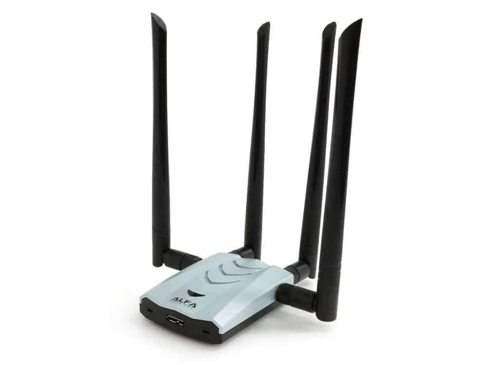 Alfa Network AWUS1900 Long Range ultra speed WiFi (USB 3.0), Ophalen of Verzenden, Zo goed als nieuw, Alfa Network