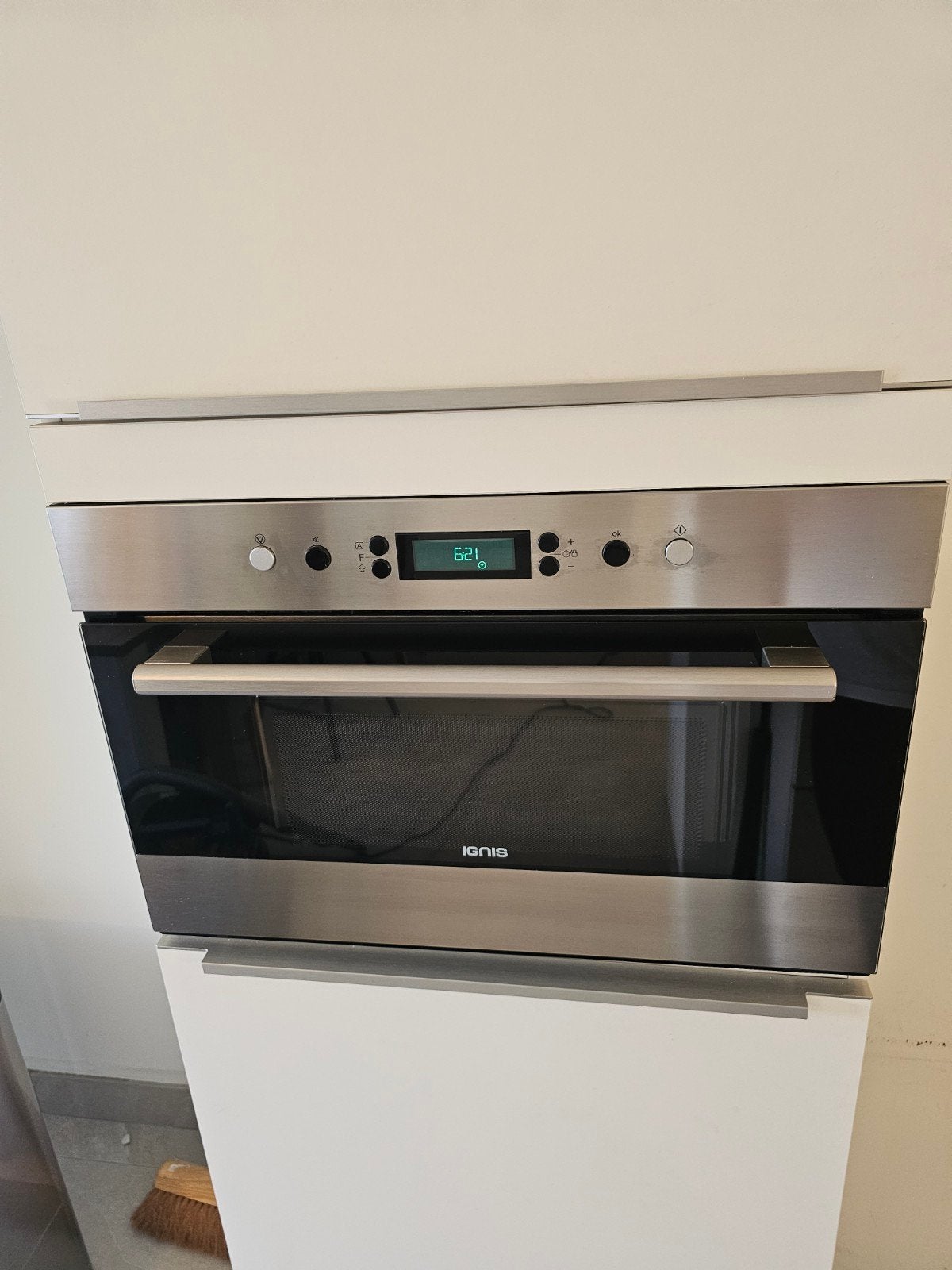 Ignis Combimagnetron - Inbouw - Gebruikt, Ophalen, Combimagnetron, Gebruikt, 60 cm of meer