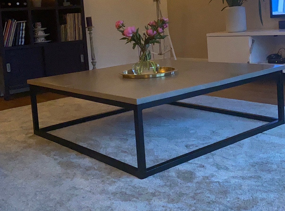 Salon tafel, 100 tot 150 cm, Vierkant, 50 tot 100 cm, Zo goed als nieuw