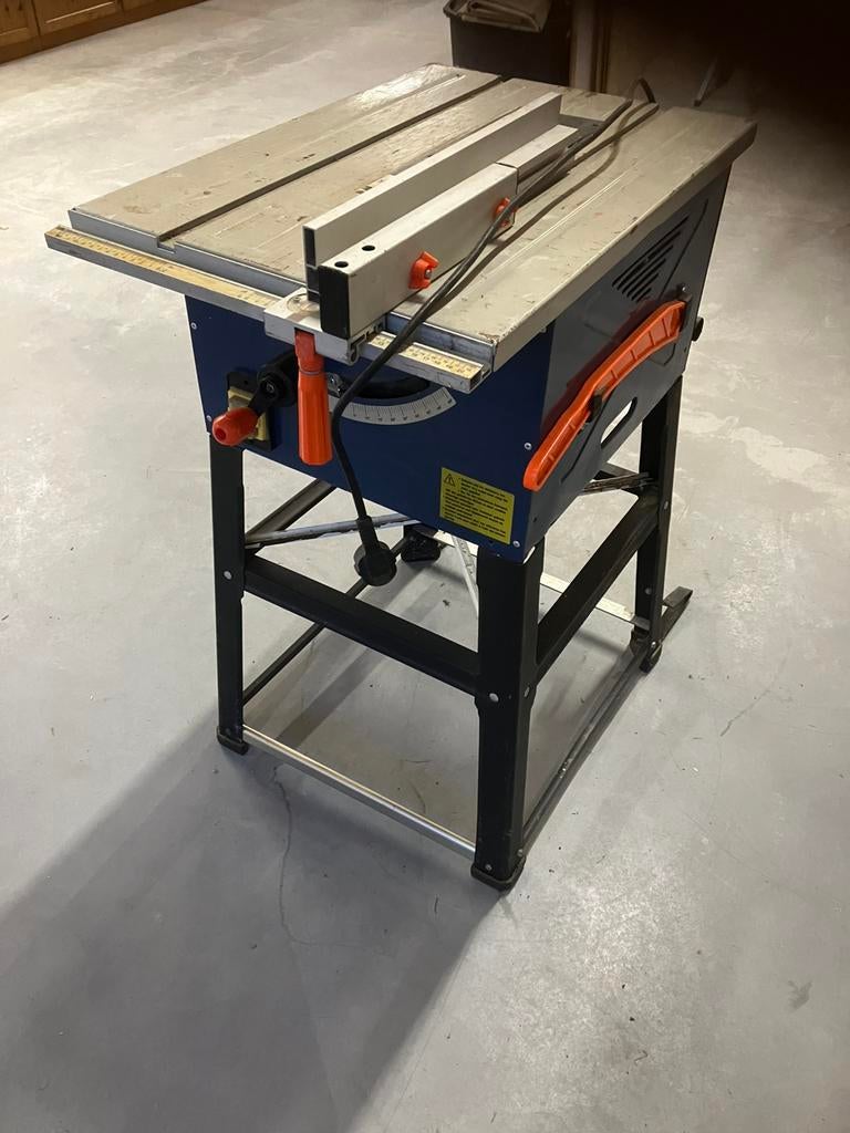 Ferm tafelzaag cirkelzaag zaagmachine 1500 W, Doe-het-zelf en Verbouw, Gebruikt, Cirkelzaag, Ophalen of Verzenden, 30 tot 70 mm