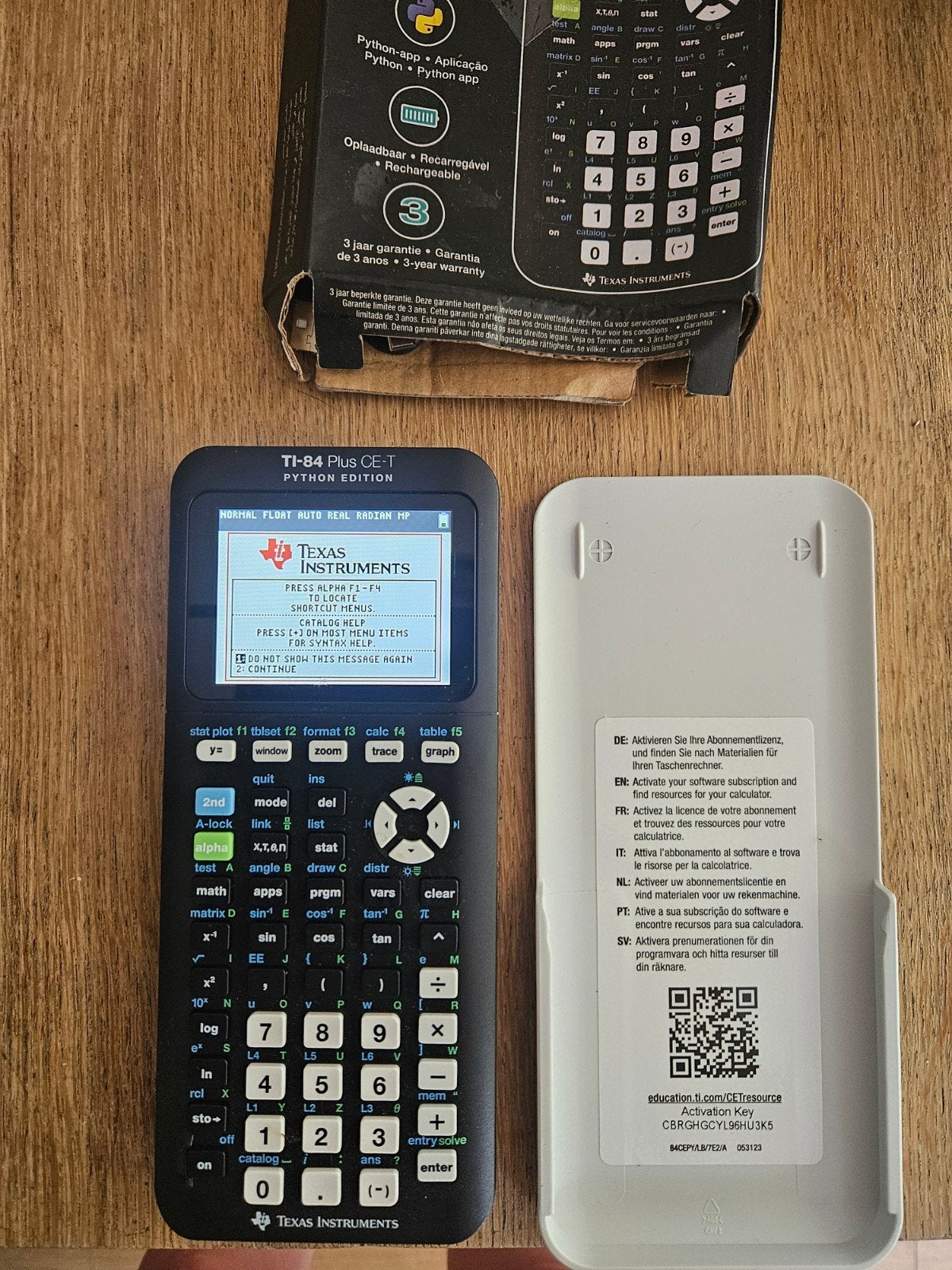 Grafische rekenmachine TI-84 plus CET, Ophalen of Verzenden, Grafische rekenmachine