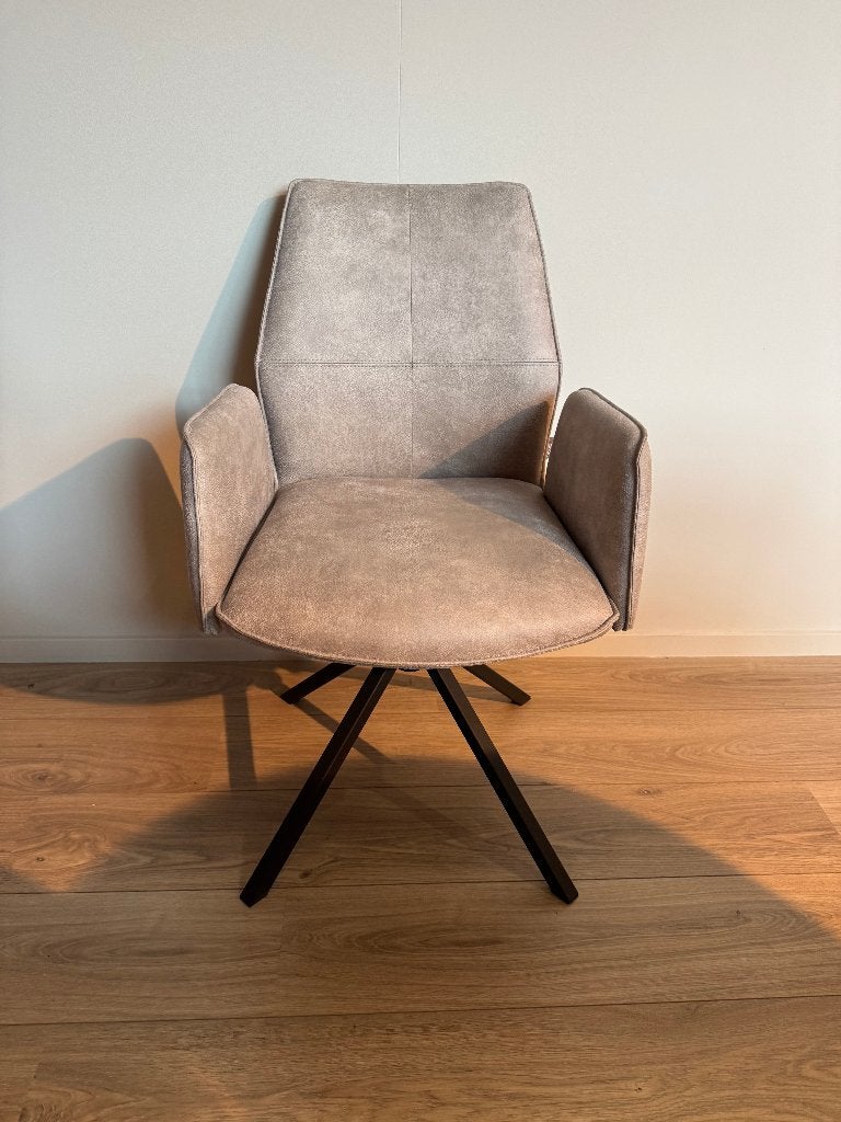 Te koop: XOOON eetkamerstoel, Ophalen of Verzenden, Zo goed als nieuw, Grijs, Drie