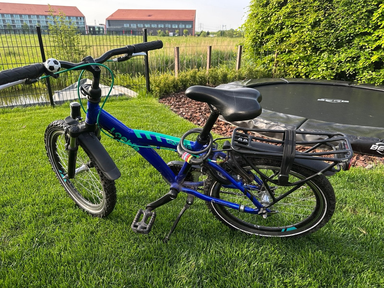 Jongensfiets - Loekie Snake Blauw, Ophalen, Gebruikt, Terugtraprem, 20 inch of meer
