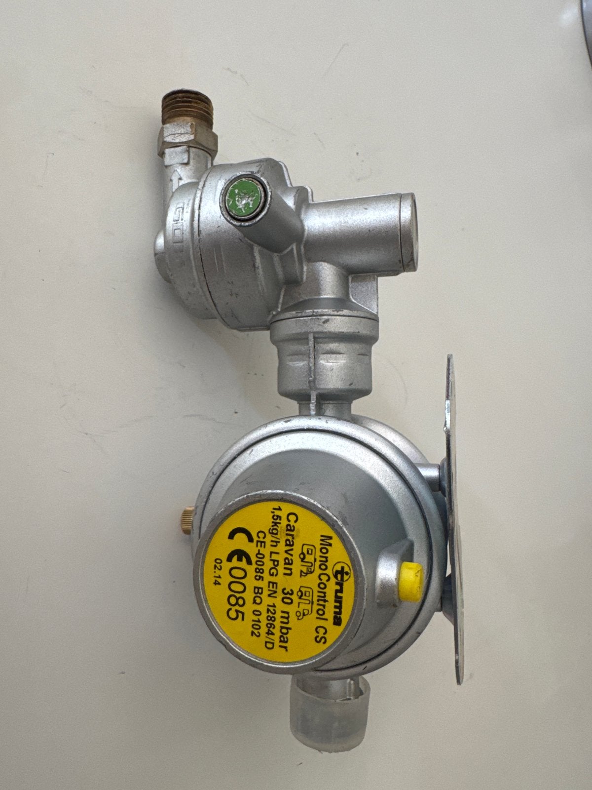 Truma MonoControl CS Gasdrukregelaar Caravan 30 mbar, Ophalen of Verzenden, Gebruikt