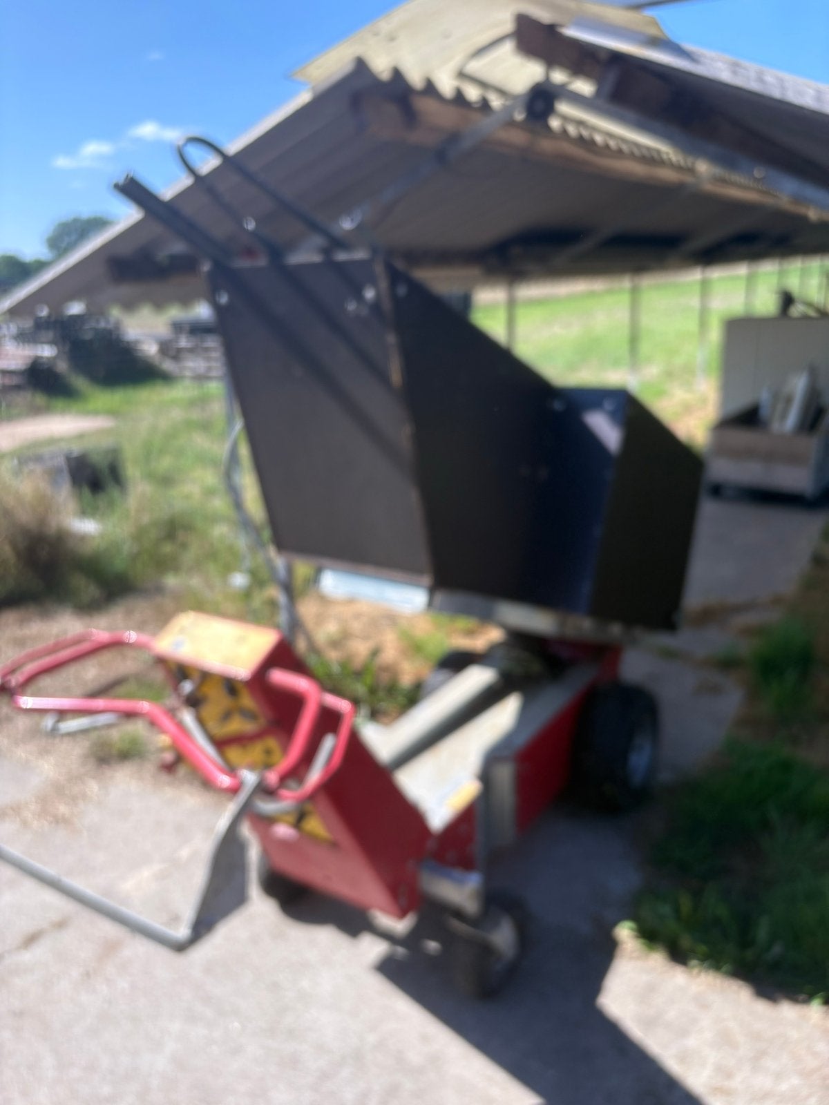 Elektrische kruiwagen met kiepbak, Ophalen, Gebruikt, Elektrisch