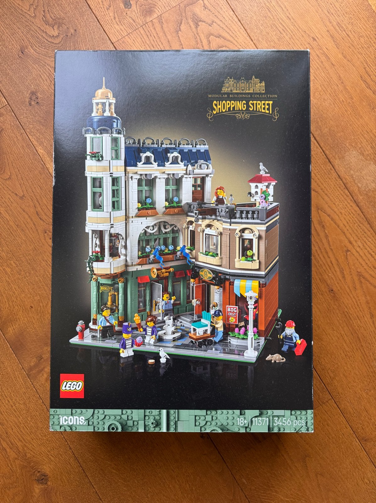 LEGO Icons 11371 Winkelstraat - volwassenen lego, Kinderen en Baby's, Overige thema's, Lego, Ophalen of Verzenden, Zo goed als nieuw