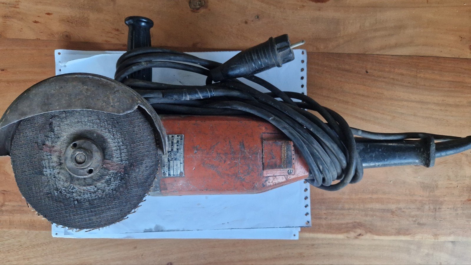 Krachtige Fein slijptol 2000W - Type MS 679 d, Ophalen of Verzenden, Gebruikt, 1000 watt of meer, Haakse handslijpmachine