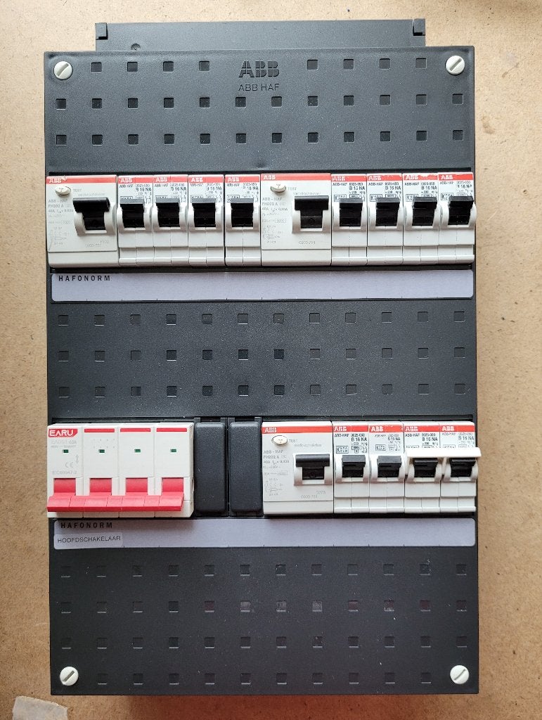 ABB busboard 3-fase groepenkast ( 12 groepen ), Ophalen of Verzenden, Gebruikt, Overige typen