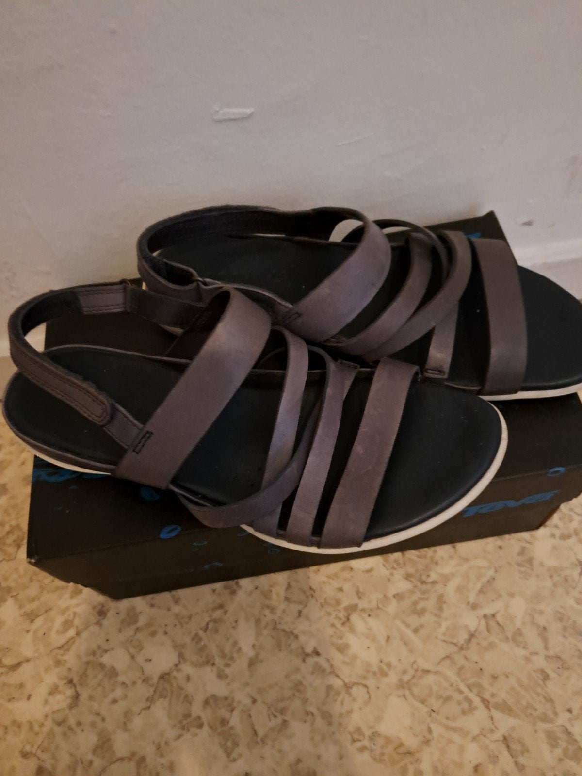 Ecco sandalen, Kleding | Dames, Ecco, Zo goed als nieuw, Groen, Sandalen of Muiltjes