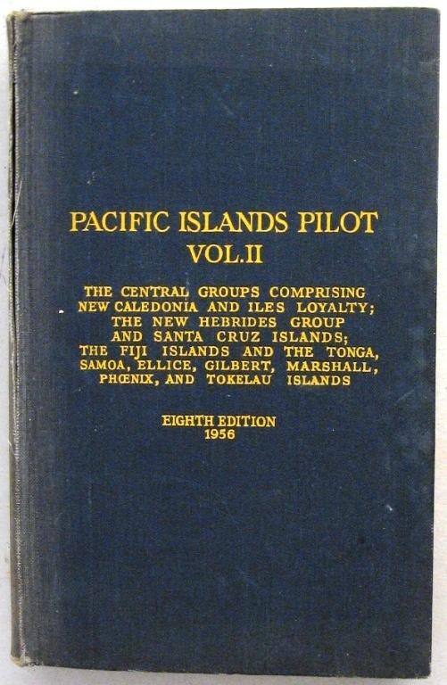 Pacific Islands Pilot 1956 8th ed. zeevaart navigatie R7010, Ophalen of Verzenden