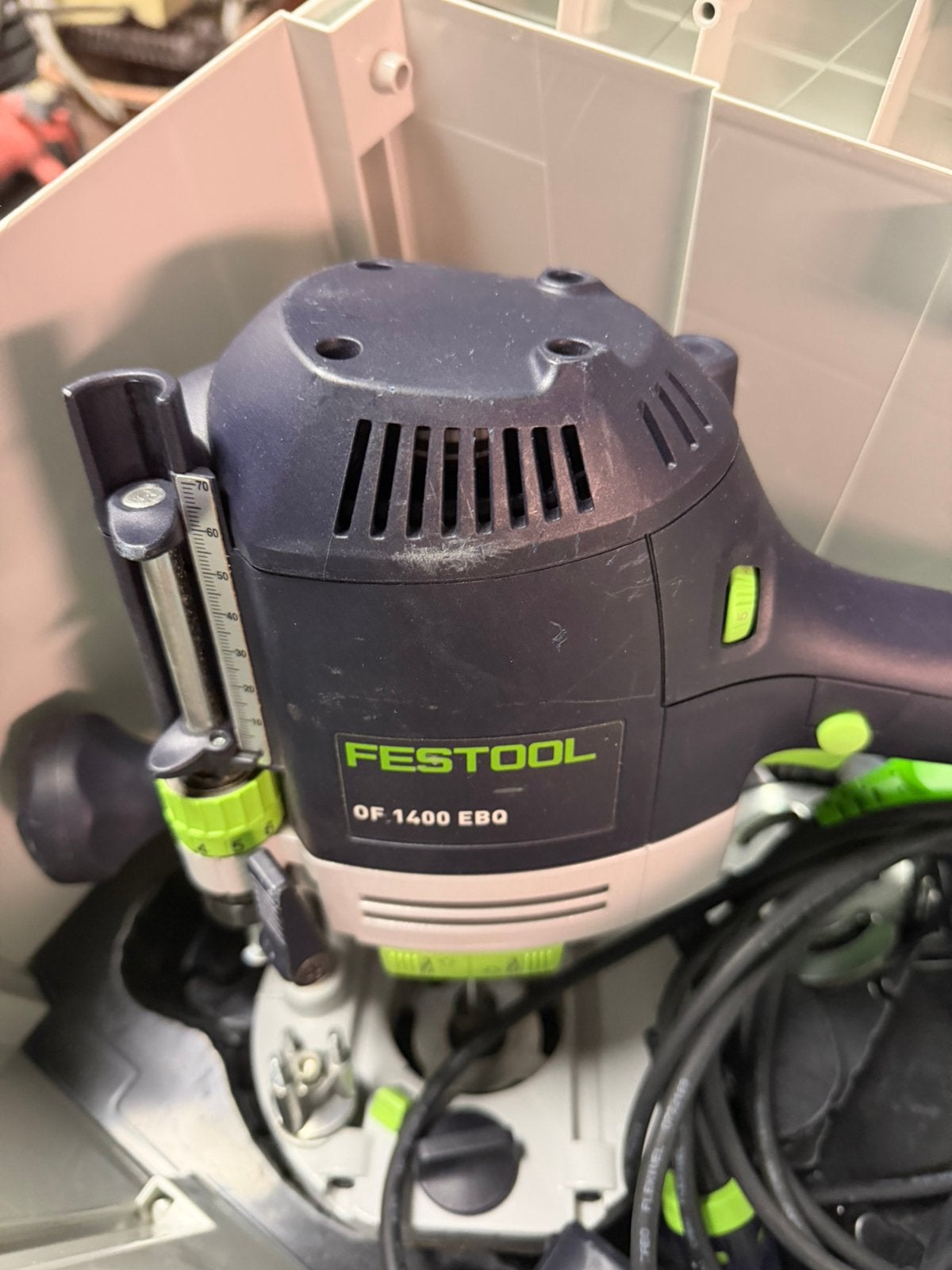 Festool of 1400, Ophalen of Verzenden, Zo goed als nieuw, Elektrisch, Bovenfrees