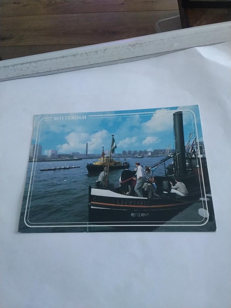 ROTTERDAM. HAVENGEZICHT  1987, Ophalen of Verzenden, Zuid-Holland