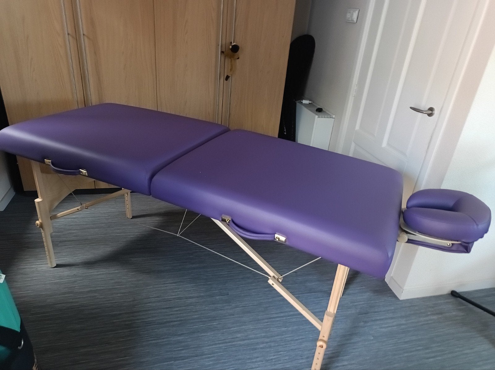 Oakworks Inklapbare Massagetafel met Extra Toebehoren, Sport en Fitness, Massageproducten, Ophalen, Zo goed als nieuw, Massagetafel
