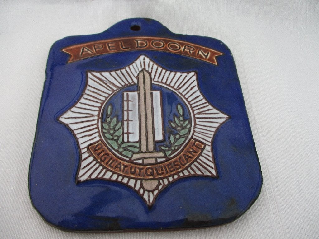 Wandschildje /Herrinneringsplaquette,v.a 20,00e, Verzamelen, Militaria | Algemeen, Ophalen of Verzenden, Landmacht, Nederland