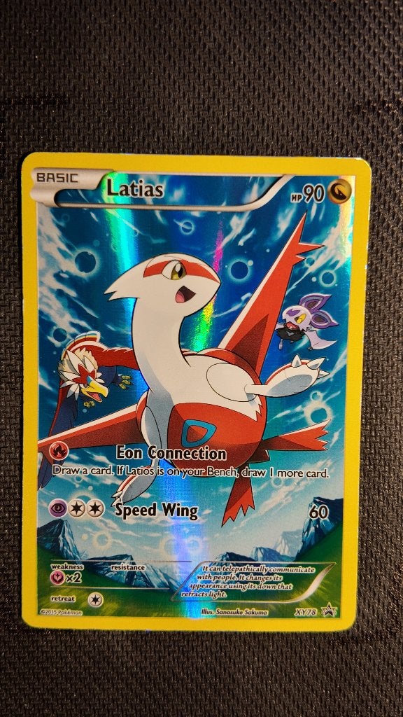 Latias XY78 XY Black Star Promos | Pokemon kaart, Ophalen, Losse kaart, Foil