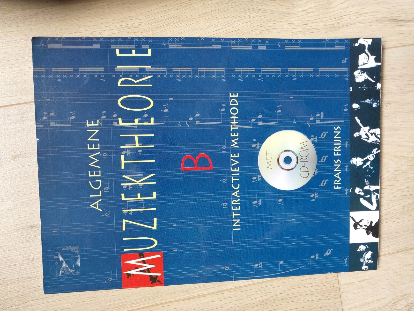 Algemene Muziektheorie B - Interactieve Methode met CD-ROM, Boeken, Ophalen of Verzenden, Zo goed als nieuw, Algemeen, Frans Frijns