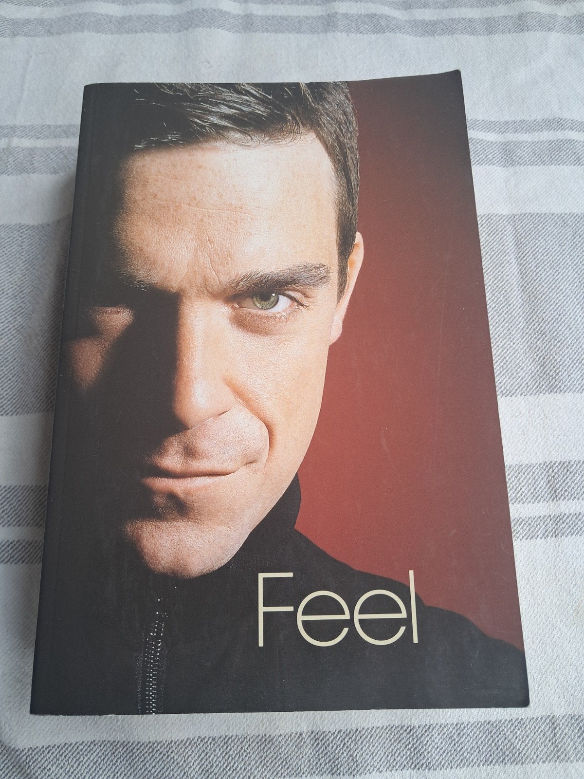 Robbie Williams - Feel (Boek), Ophalen of Verzenden, Zo goed als nieuw, Artiest, Robbie Williams