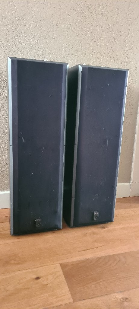 SET B & W DM620 VLOERLUIDSPREKERS, Audio, Tv en Foto, Luidsprekers, Ophalen, Vloerstaande luidspreker, Gebruikt, Inclusief kabels