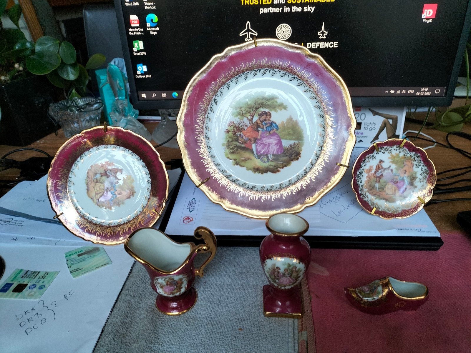 Limoges porselein, Ophalen of Verzenden