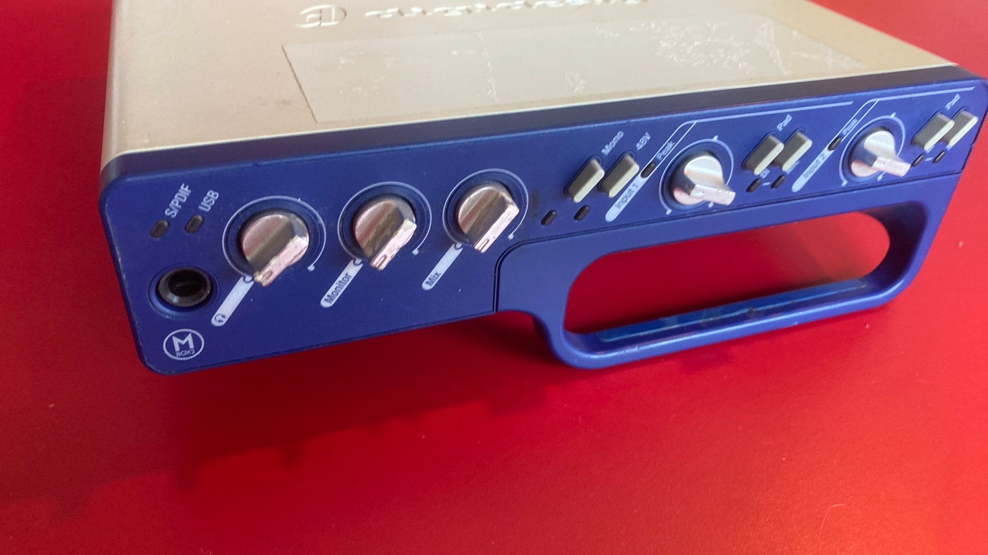 Digidesign Mbox2 audio interface, Ophalen of Verzenden, Gebruikt, Reverb
