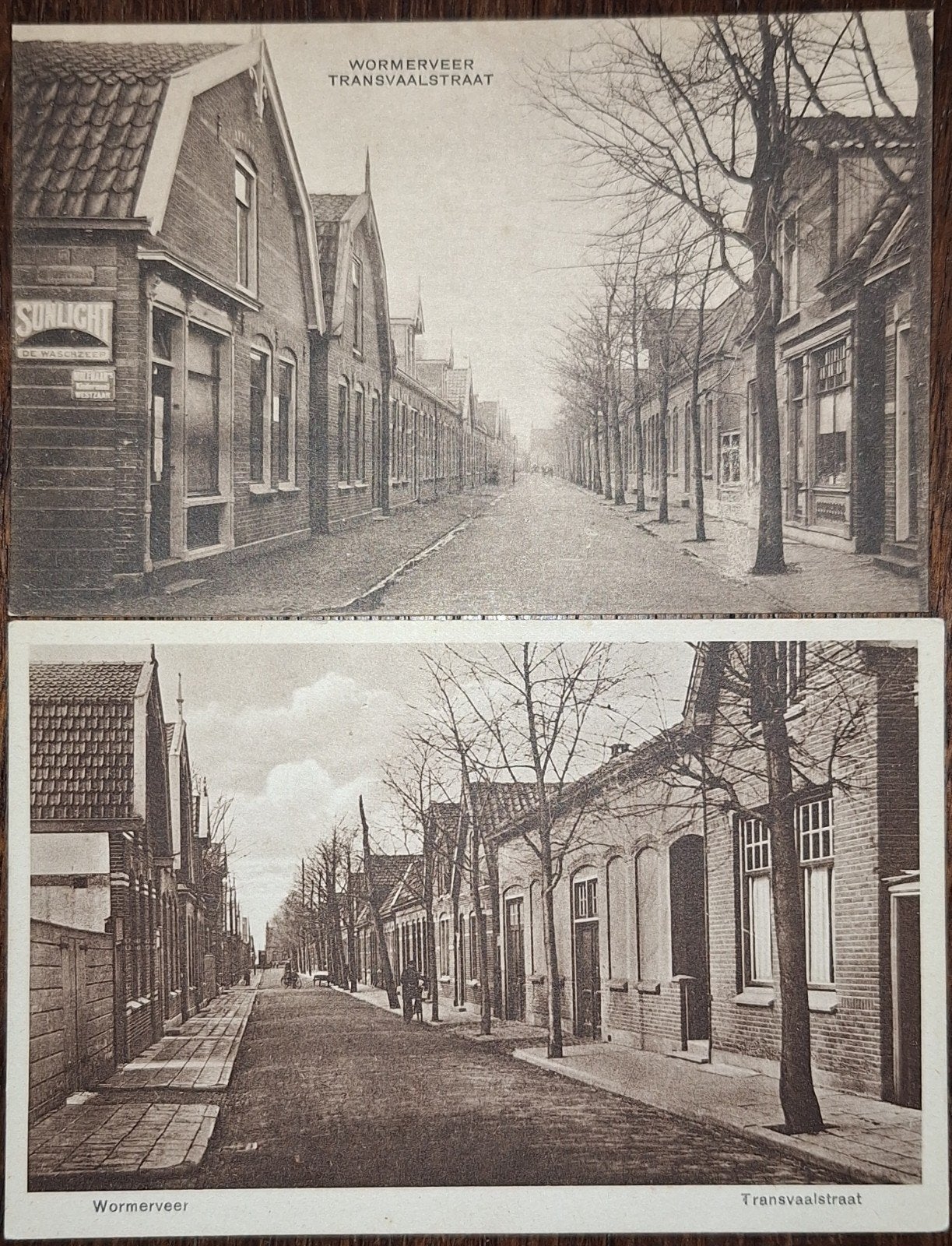 2x Wormerveer • Transvaalstraat • Jaren '20, Verzenden, 1920 tot 1940, Noord-Holland