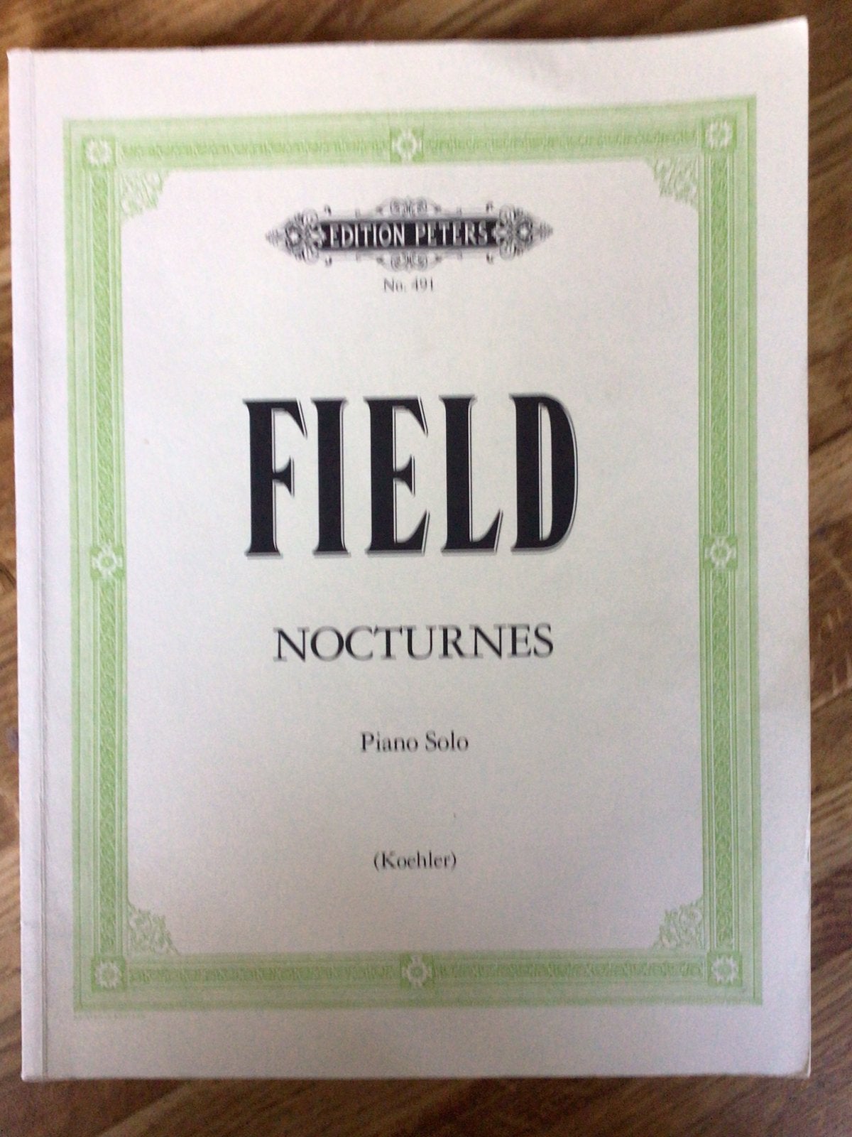 Field, nocturnes, voor piano, Klassiek, Ophalen of Verzenden, Zo goed als nieuw, Artiest of Componist
