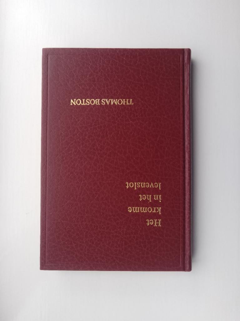 Het kromme in het levenslot - Thomas Boston, Thomas Boston, Christendom | Protestants, Ophalen of Verzenden, Zo goed als nieuw