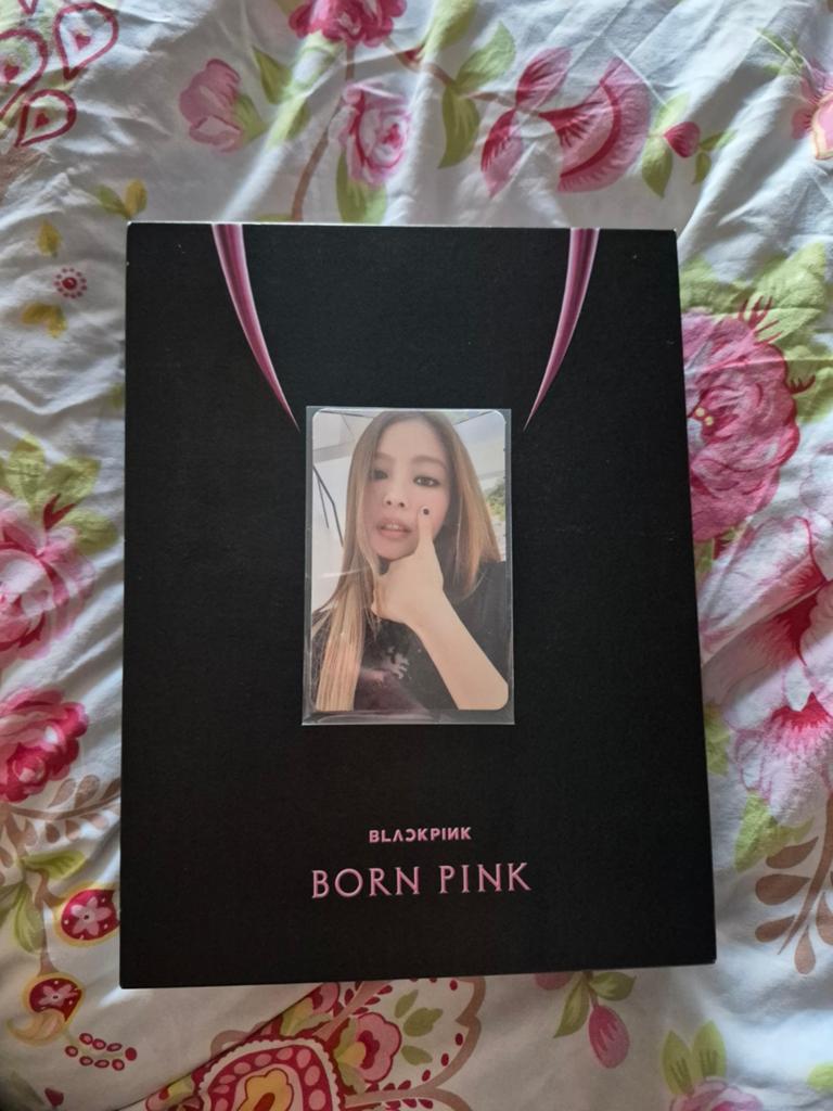 BLACKPINK Born Pink Album met Jennie Photocard, Ophalen of Verzenden, 2020 tot heden, Zo goed als nieuw