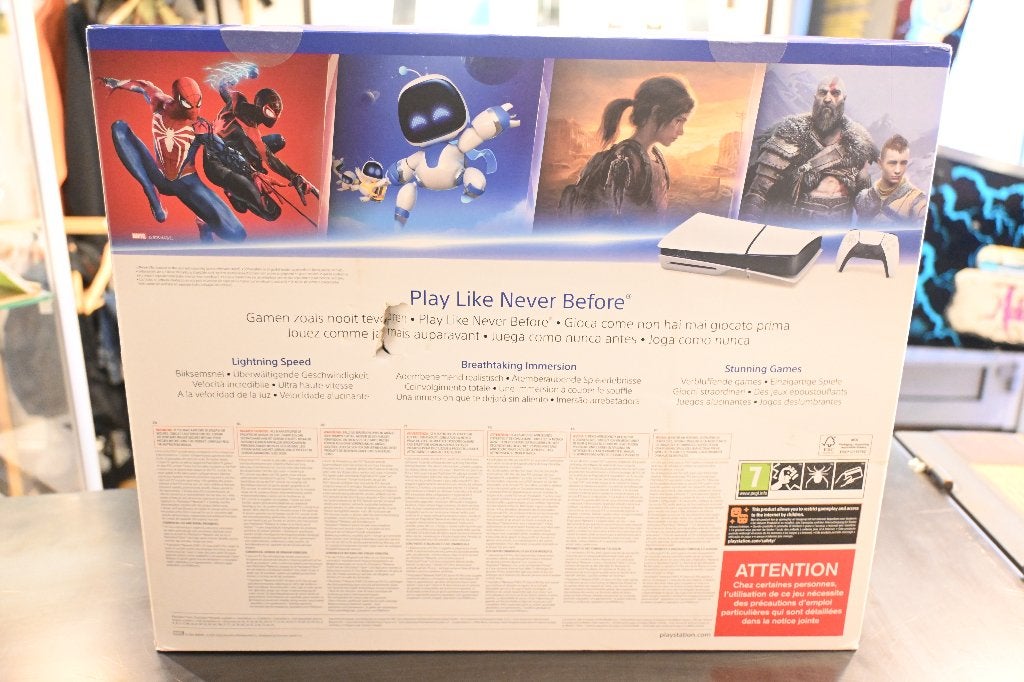 Sony PlayStation 5 Disc Edition - Nieuw in doos, 1 Sony Place, San Mateo, CA 94401, USA, Playstation 5, Support@sony.com, Nieuw