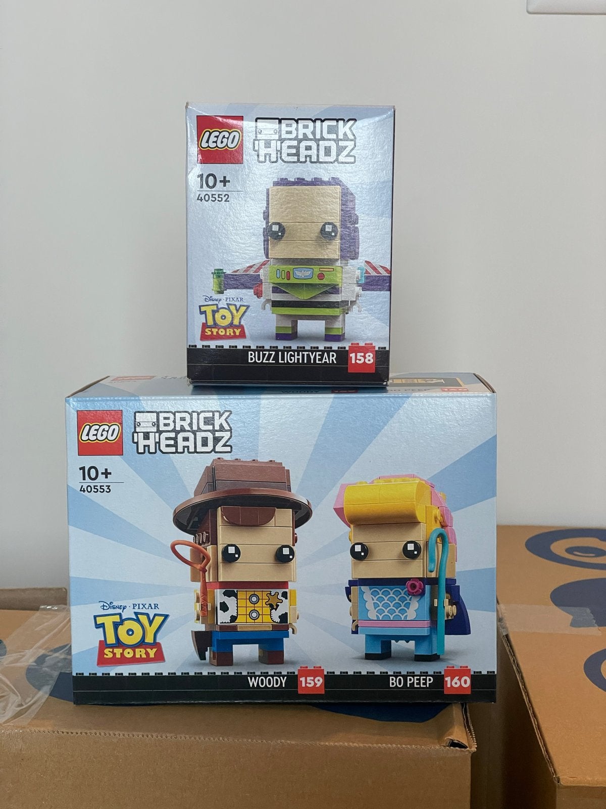 Lego 40552 Buzz Lightyear & 40553 Woody Bo Peep Brickheadz, Ophalen, Nieuw