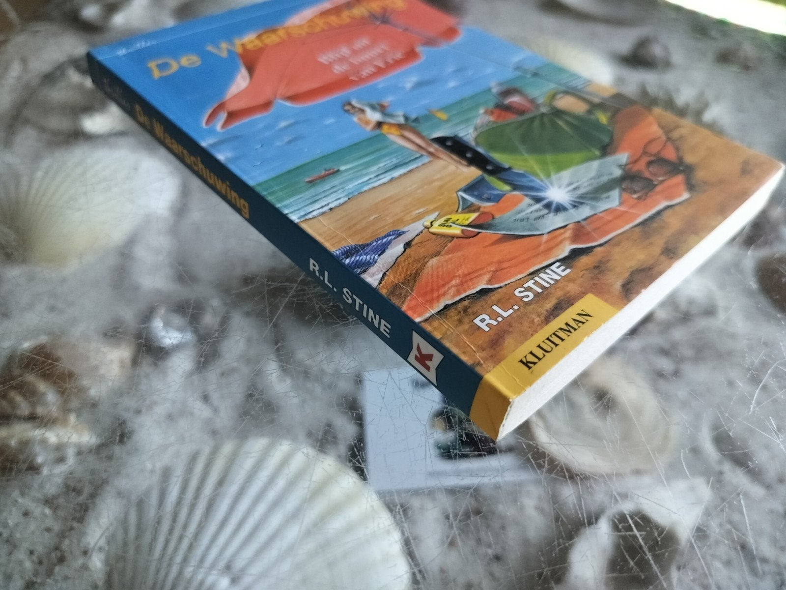 R.L. Stine - De waarschuwing, Boeken, Ophalen of Verzenden, Gelezen, R.L. Stine