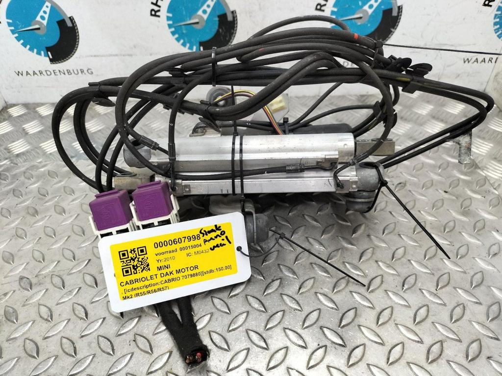 MINI (BMW) MINI 1.6 One Pepper CABRIOLET DAK MOTOR 2010, Ophalen of Verzenden, Gebruikt, Stiba lid