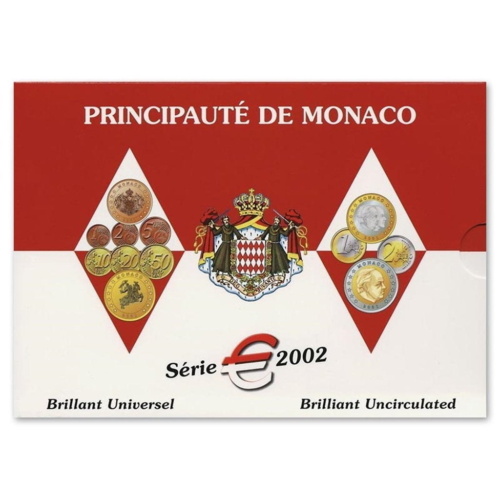 Monaco BU Set 2002, Ophalen of Verzenden, Monaco, Overige waardes, Setje
